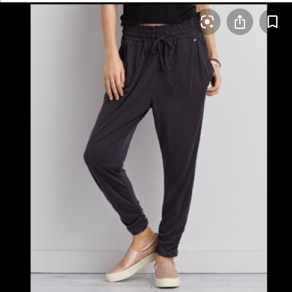 AMERICAN EAGLE soft modal slouch joggers SZ SM